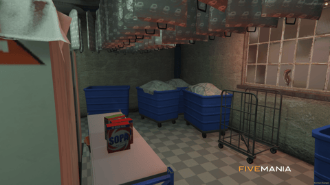 FIVEM Laundry Superlab Los Santos | Industrial Laundry MLO | Interior & Exterior | Working Machines | Storage Areas | Add-On | Optimized | Fivem Ready | High Quality — image 9