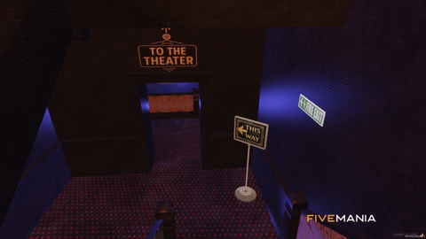 FIVEM The Doppler Cinema | Immersive Movie Theater MLO | Interior & Exterior | Concession Stand | Seating Area | Add-On | Optimized | Fivem Ready | High Quality — image 17