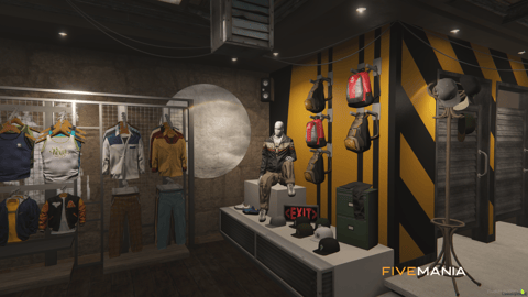 FIVEM Binco Reworked | Reworked Clothing Store MLO | Interior & Exterior | Custom Props | New Textures | Add-On | Optimized | Fivem Ready | High Quality — image 6