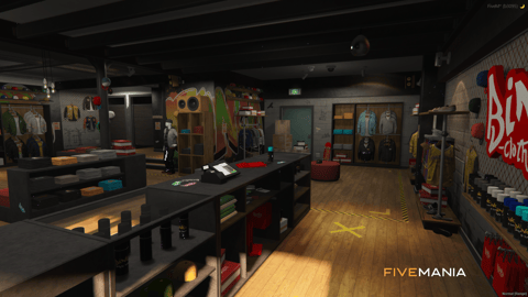 FIVEM Binco Clothing Shop | Custom Clothing Store MLO | Interior & Exterior | Modern Design | Optimized | Add-On | Fivem Ready | High Quality — image 6