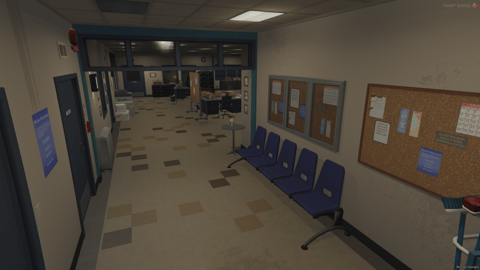 FIVEM City Lspd | Modern Police Department MLO | Interior & Exterior | Offices & Briefing Rooms | Add-On | Optimized | Fivem Ready | High Quality — image 19