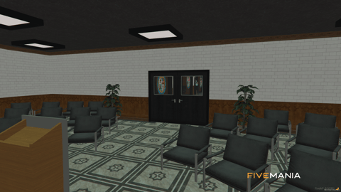 FIVEM Ocean Police Department | Detailed Police Station MLO | Interior & Exterior | Multiple Rooms | Custom Props | Add-On | Optimized | Fivem Ready | High Quality — image 29