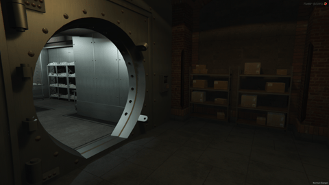 FIVEM Pacific Bank | Grand Bank MLO | Interior & Exterior | Vault & Offices | Add-On | Optimized | Fivem Ready | High Quality — image 28
