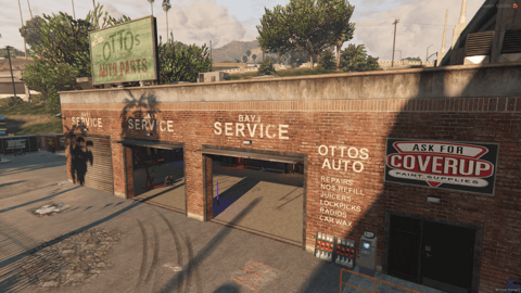 FIVEM Ottos Mechanic | Full-Service Garage MLO | Interior & Exterior | Custom Props | Neon Lighting | Add-On | Optimized | Fivem Ready | High Quality — image 6