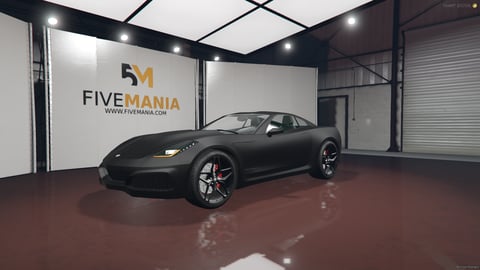 FIVEM Coquette D91 | Realistic Sports Car Add-On | Working Lights | Custom Wheels | Optimized | Fivem Ready | High Quality, image 3