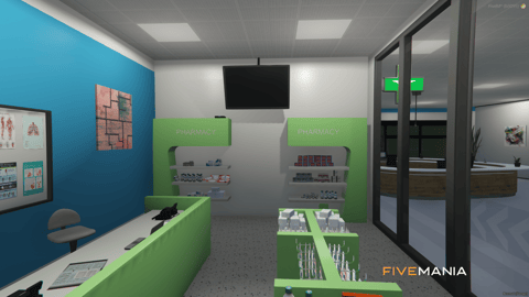FIVEM Mount Zonah Medical Center | Comprehensive Hospital MLO | Interior & Exterior | Patient Rooms | Helipad | Lobby | Add-On | Optimized | Fivem Ready | High Quality — image 16