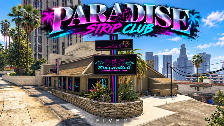 FiveM Paradise Strip Club, Luxury Nightclub MLO