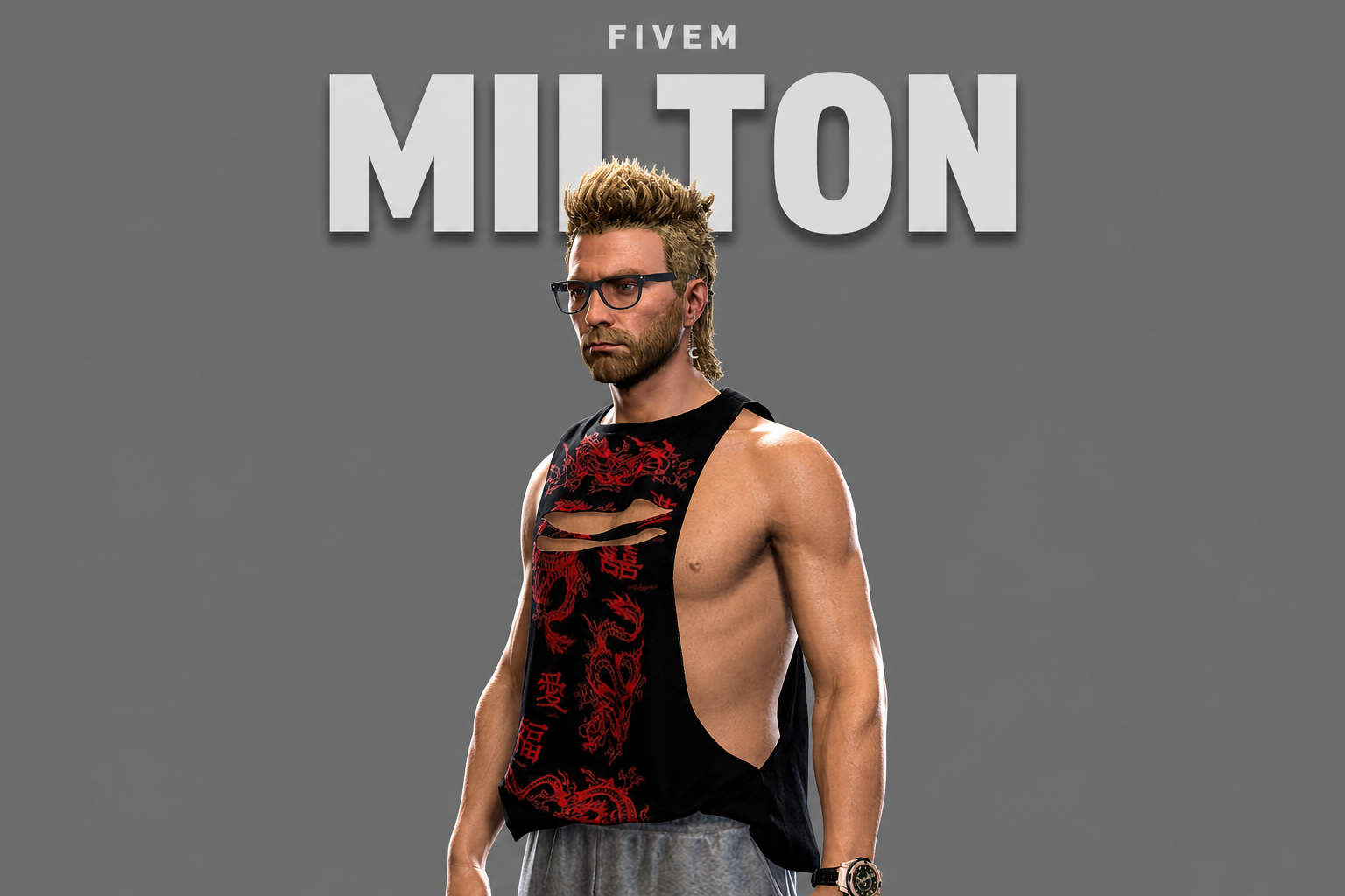 Milton | Male Ped | Multiple Outfits | Optimized & Fivem Ready [Add-On]