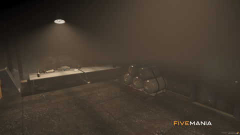 FIVEM Bridge Hideout | Secret Under-Bridge MLO Hideout | Interior & Exterior | Meeting Room | Office Space | Add-On | Optimized | Fivem Ready | High Quality — image 26