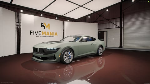 FIVEM 24mustdh | Realistic Sports Car [Unbadged] Add-On | Custom Wheels | Spoiler | Custom Hood | Interior | Add-On | Optimized | Fivem Ready | High Quality — image 3