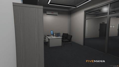FIVEM Vinewood Police Department | Detailed Police Station MLO | Interior & Exterior | Offices & Jail Cells | Parking Garage | Add-On | Optimized | Fivem Ready | High Quality — image 22