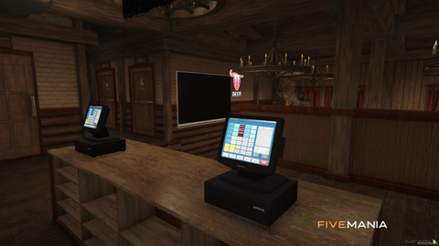 FIVEM Paleto Stags | Rustic Store & Bar MLO | Interior & Exterior | Wine Cellar | Bar Area | Storefront | Add-On | Optimized | Fivem Ready | High Quality — image 29