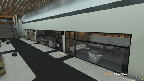 FIVEM Isia Airport | Custom International Airport MLO | Interior & Exterior | Shops & Lounges | Add-On | Optimized | Fivem Ready | High Quality — image 13