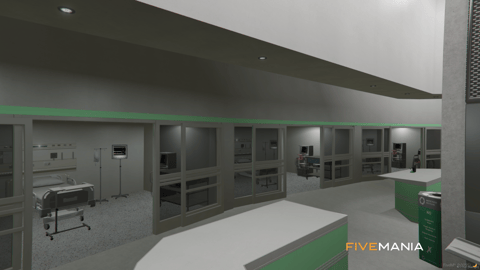 FIVEM Medical Center | Comprehensive Hospital MLO | Interior & Exterior | Multiple Departments | Waiting Areas | Gift Shop | Add-On | Optimized | Fivem Ready | High Quality — image 14