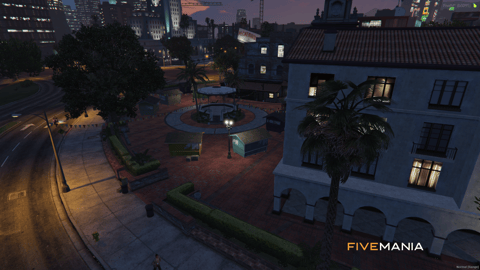 FIVEM Brawl Bar | Lively Town Square MLO | Interior & Exterior | Custom Props | Add-On | Optimized | Fivem Ready | High Quality — image 3