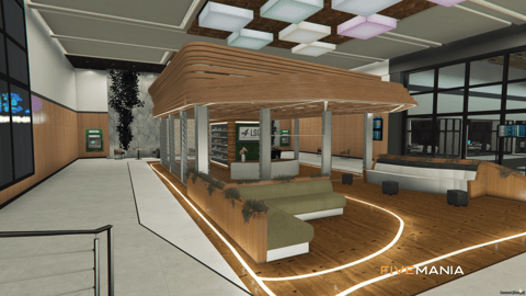 FIVEM Isia Airport | Custom International Airport MLO | Interior & Exterior | Shops & Lounges | Add-On | Optimized | Fivem Ready | High Quality — image 7