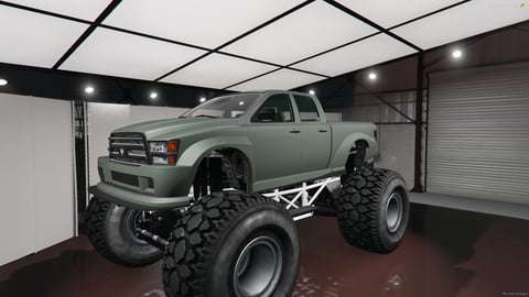 FIVEM Dodge Ram Monster Truck | Realistic Monster Truck [Badged] Add-On | Custom Suspension | Huge Tires | Add-On | Optimized | Fivem Ready | High Quality, image 3