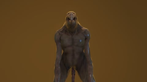 Xenon | FiveM Male Ped | Alien Creature | Optimized & Fivem Ready [Add-On], image 4
