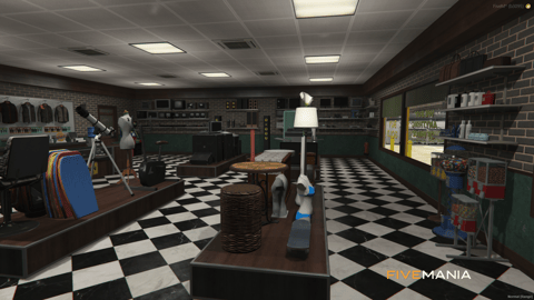 FIVEM Pawn Shop | Detailed Business MLO | Interior & Exterior | Office & Storage | Custom Props | Add-On | Optimized | Fivem Ready | High Quality — image 5