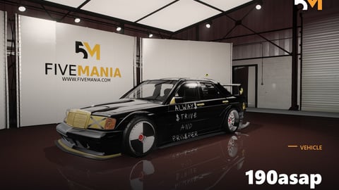 FIVEM 190asap | Custom Tuned Sports Sedan [Unbadged] Add-On | Custom Body Kit | Unique Rims | Performance Upgrades | Working Lights | Add-On | Optimized | Fivem Ready | High Quality cover