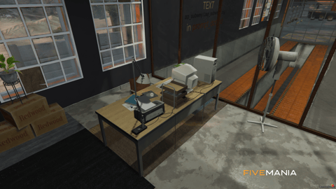 FIVEM Truck You Repairs | Massive Truck Repair MLO | Interior & Exterior | Multiple Bays | Office Space | Custom Props | Add-On | Optimized | Fivem Ready | High Quality — image 12