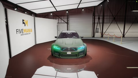 FIVEM M5cs22 | Realistic Sports Sedan [Unbadged] Add-On | Working Lights | Custom Wheels | Add-On | Optimized | Fivem Ready | High Quality — image 4