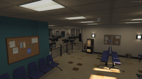 FIVEM City Lspd | Modern Police Department MLO | Interior & Exterior | Offices & Briefing Rooms | Add-On | Optimized | Fivem Ready | High Quality — image 7