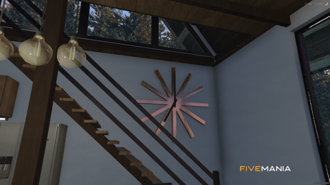 FIVEM Lake House | Modern Lake House MLO | Interior & Exterior | Helipad | Solar Panels | Deck | Add-On | Optimized | Fivem Ready | High Quality — image 7
