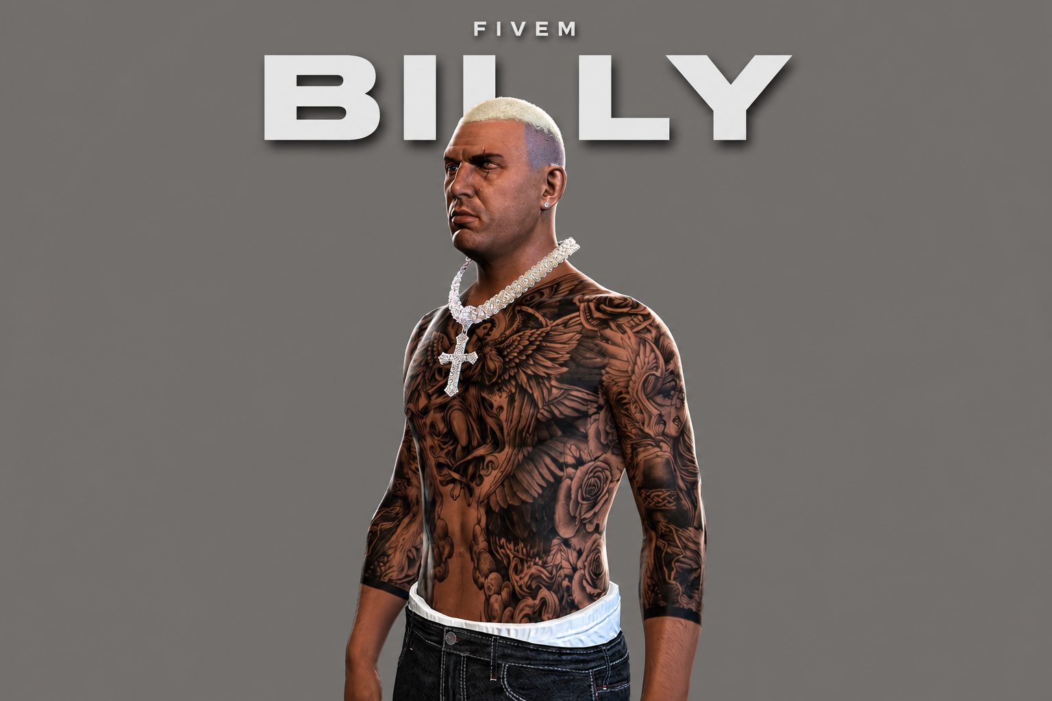 Billy | Male Ped | Multiple Outfits | Optimized & Fivem Ready [Add-On]