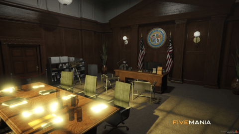 FIVEM City Hall Downtown | Grand Government MLO | Interior & Exterior | Add-On | Optimized | Fivem Ready | High Quality — image 24