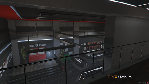 FIVEM Ammunation Big Reworked | Expanded Gun Store MLO | Interior & Exterior | Shooting Range | Locker Room | Weapon Displays | Add-On | Optimized | Fivem Ready | High Quality — image 16