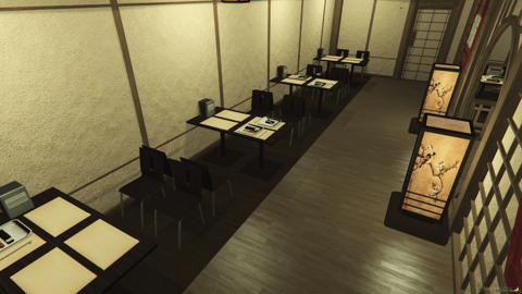 FIVEM Japanese Restaurant | Authentic Dining MLO | Interior & Exterior | Full Kitchen | Bar Area | Office | Add-On | Optimized | Fivem Ready | High Quality — image 25