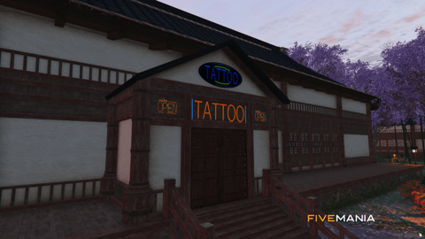 FIVEM Legion Square Tokyo | Japanese Themed Map Edit | Cherry Blossom Trees & Custom Buildings | Optimized | Fivem Ready | High Quality — image 9