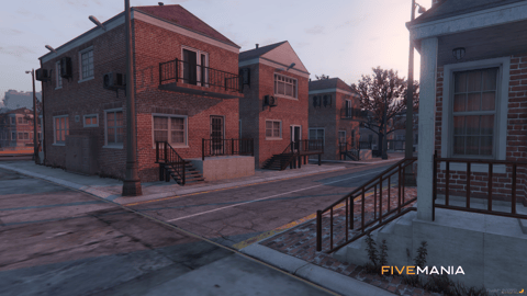 FIVEM Vespucci Hood | Custom Neighborhood Map Edit | Basketball Court & Residential Area | Add-On | Optimized | Fivem Ready | High Quality — image 16