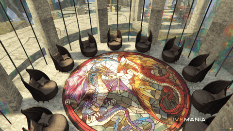 FIVEM Mystical Dragon Castle, Fantasy Fortress MLO, image 8