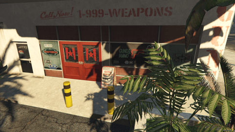 FIVEM Ammunation Reworked V2 | Custom Gun Store MLO | Interior & Exterior | Weapon Displays | Custom Props | Add-On | Optimized | Fivem Ready | High Quality — image 9