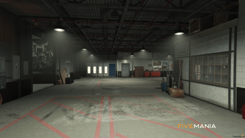 FIVEM Lost Mc River Club | Exclusive Biker Gang MLO | Interior & Exterior | Bar Area | Gym | Garage | Custom Textures | Add-On | Optimized | Fivem Ready | High Quality — image 11