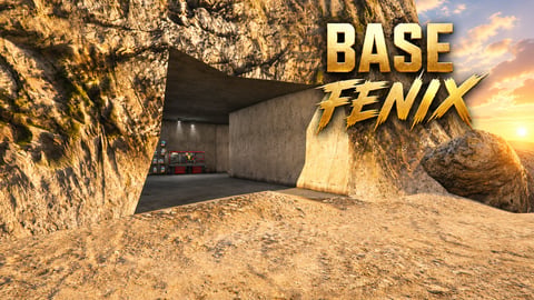 FIVEM Basefenix | Secret Coastal Base MLO | Interior & Exterior | Multiple Rooms | Add-On | Optimized | Fivem Ready | High Quality cover