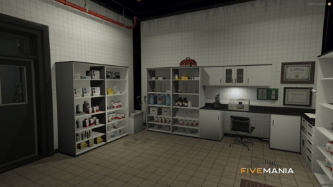 FIVEM Mission Row Pd | Detailed Police Station MLO | Interior & Exterior | Custom Props | Lore Friendly | Add-On | Optimized | Fivem Ready | High Quality — image 12