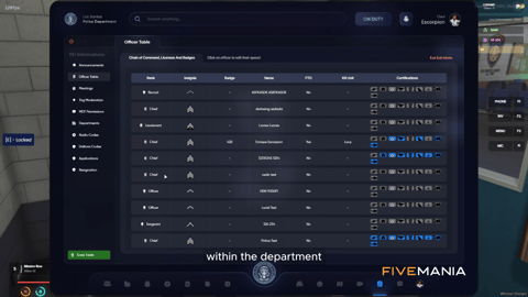 FIVEM Police MDT and Dispatch System | Comprehensive Law Enforcement Tool | Live Map, Dispatch Calls, Citizen & Case Management, Department Overview | Add-On | Optimized | Fivem Ready | High Quality, image 48