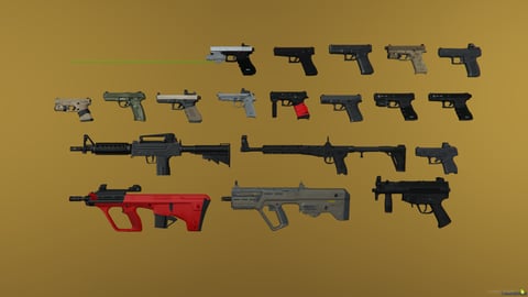 FiveM Realistic Weapon Pack V2 [30 Weapons] Add-On — image 3