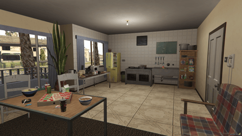 FIVEM Davis Gang Hideout | Multi-Level Apartment MLO | Interior & Exterior | Workshop & Armory | Custom Graffiti | Add-On | Optimized | Fivem Ready | High Quality — image 27