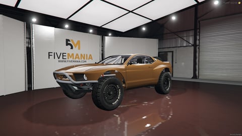 FIVEM Dom1 | Off-Road Rally Car [Unbadged] Add-On | Custom Suspension | Roll Cage | Spare Tires | Add-On | Optimized | Fivem Ready | High Quality, image 3