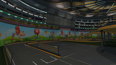 FIVEM Panic Stadium | Multi-Purpose Sports Arena MLO | Interior & Exterior | Go-Kart Track | Food Stalls | Parking Garage | Add-On | Optimized | Fivem Ready | High Quality — image 18