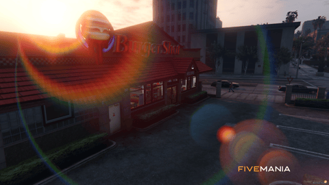 FIVEM Burger Shot Vespucci | Iconic Fast Food Restaurant MLO | Interior & Exterior | Full Kitchen | Dining Area | Staff Rooms | Add-On | Optimized | Fivem Ready | High Quality — image 4