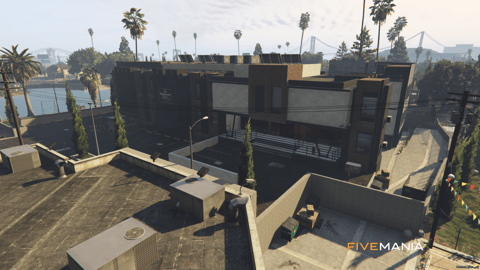 FIVEM Grove Street Lake | Multi-Purpose Waterfront MLO | Gym & Office | Outdoor Lounge | Amphitheater & Beach | Add-On | Optimized | Fivem Ready | High Quality — image 4