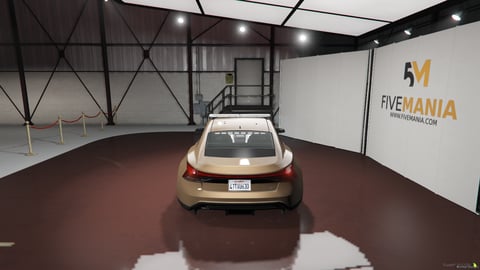 FIVEM Audi e-tron GT | Lore Friendly Unmarked Police Car | Working Lights | HQ Interior | Add-On | Optimized | Fivem Ready | High Quality, image 6