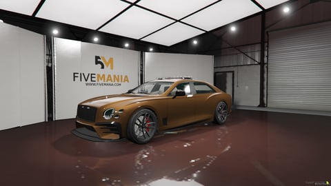 FIVEM Bentley Flying Spur | Lore Friendly Luxury Sedan Add-On | HQ Interior | Custom Wheels | Working Lights | Optimized | Fivem Ready | High Quality, image 3