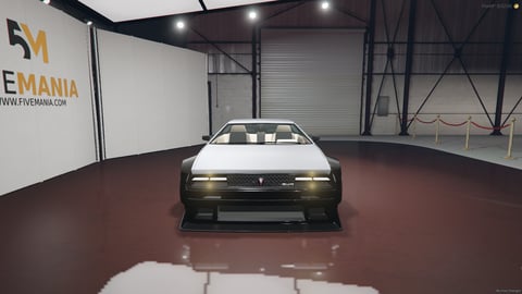 FIVEM Del3 | Custom Sports Car [Unbadged] Add-On | Widebody Kit | Custom Rims | Performance Upgrades | Optimized | Fivem Ready | High Quality, image 4