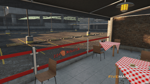 FIVEM Kebab King Restaurant | Vibrant Dining MLO | Interior & Exterior | Outdoor Seating | Full Kitchen | Add-On | Optimized | Fivem Ready | High Quality — image 12